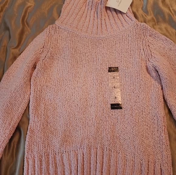 Liz Claiborne  Pink turtle neck sweater - Picture 5 of 9
